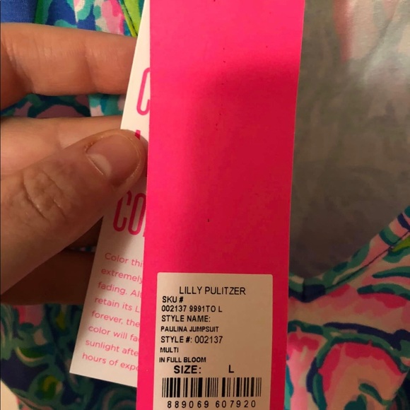 Lilly Pulitzer Paulina Jumpsuit - Picture 4 of 4